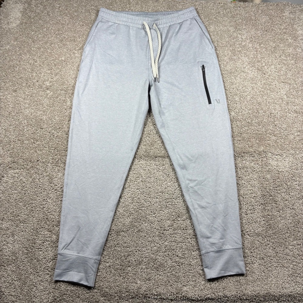 Vuori Sunday Performance Jogger Mens Medium Light Heather Grey V416 Activewear
